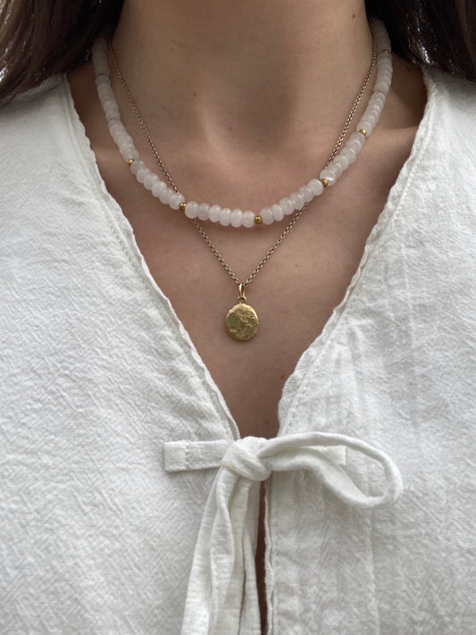 Necklace Jade Blanca